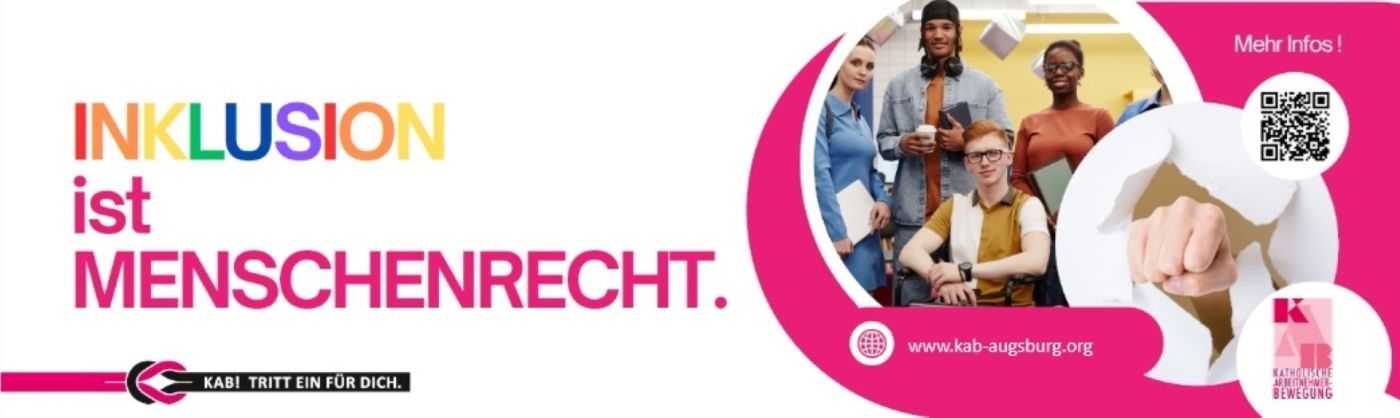 Banner Inklusion ist Menschenrecht