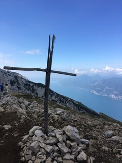 Gipfelkreuz auf dem Cima delle Pozzette